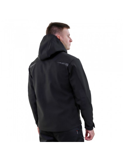 Куртка Brodeks KS 207, чёрный, тк. Softshell, ВО